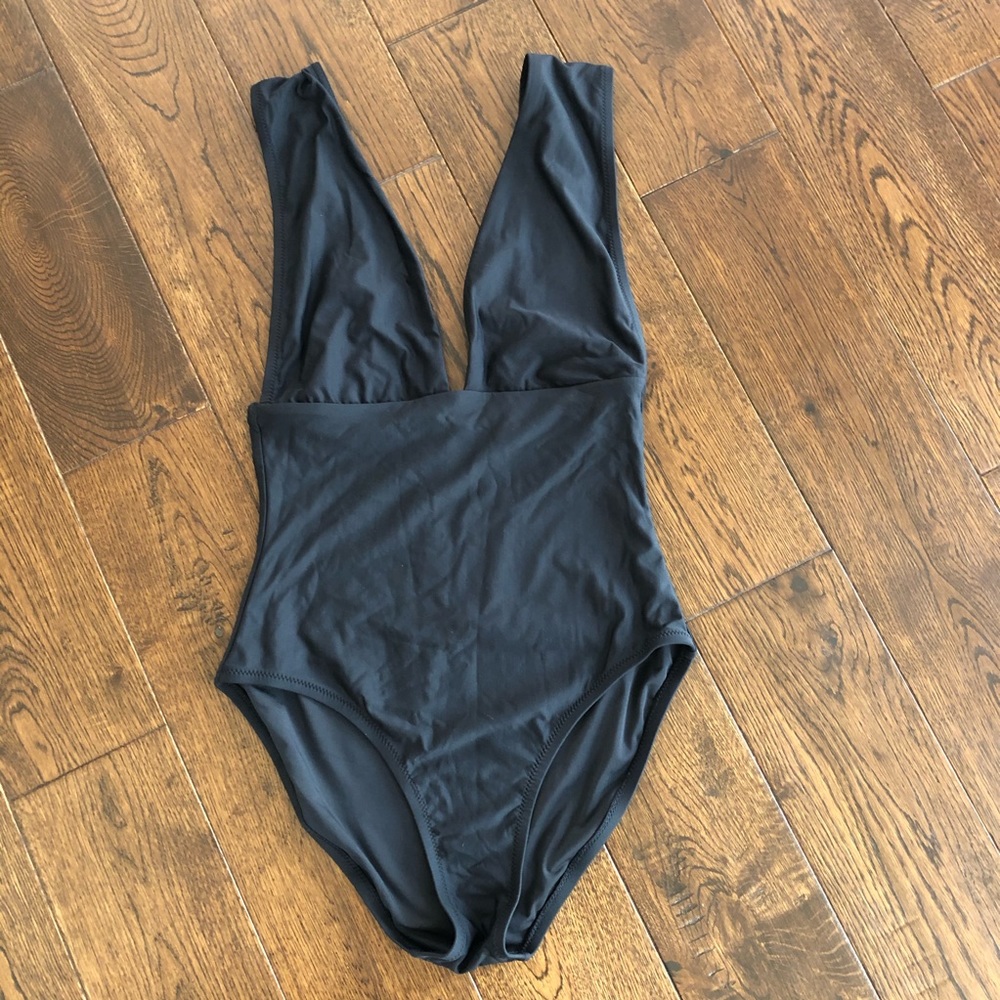 J. Crew Black Swimsuit Size 6 Worn Once
